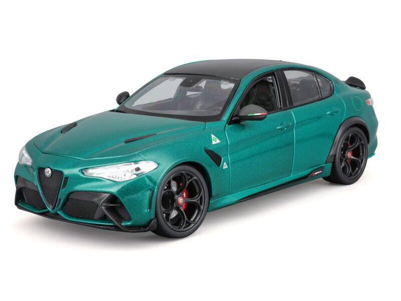 Bburago Alfa Romeo Giulia GTA 1:18 zelená metalíza